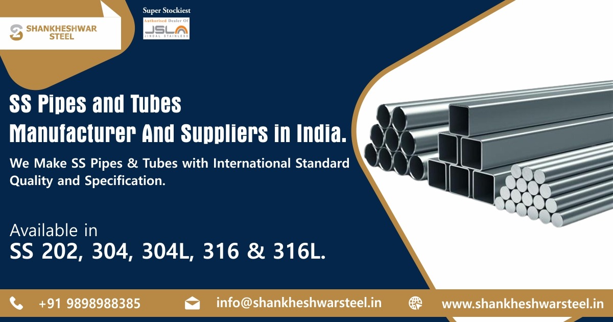 SS pipes and SS Tubes in india