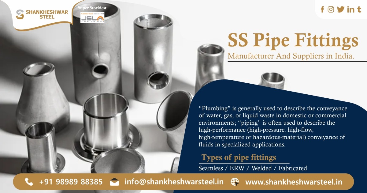 SS Pipes Fittings Manufacturer in Ahmedabad