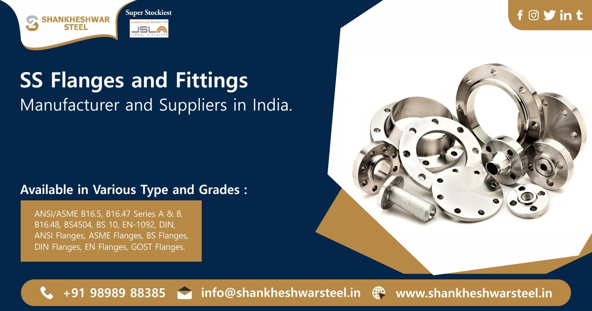 SS Flanges & Fittings Manufacturer in Ahmedabad