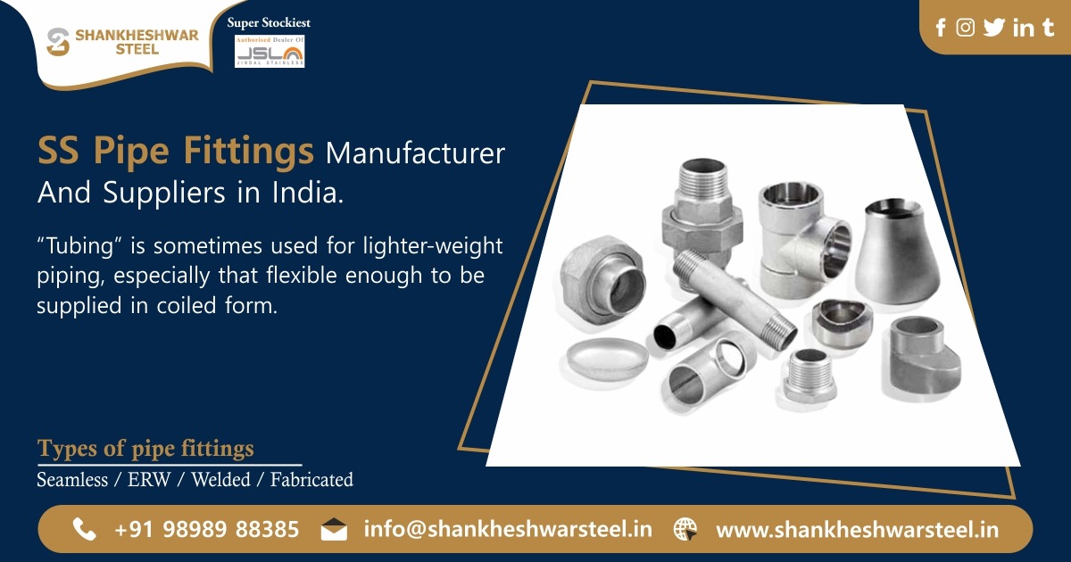 SS Pipe Fittings Manufacturer in Ahmedabad