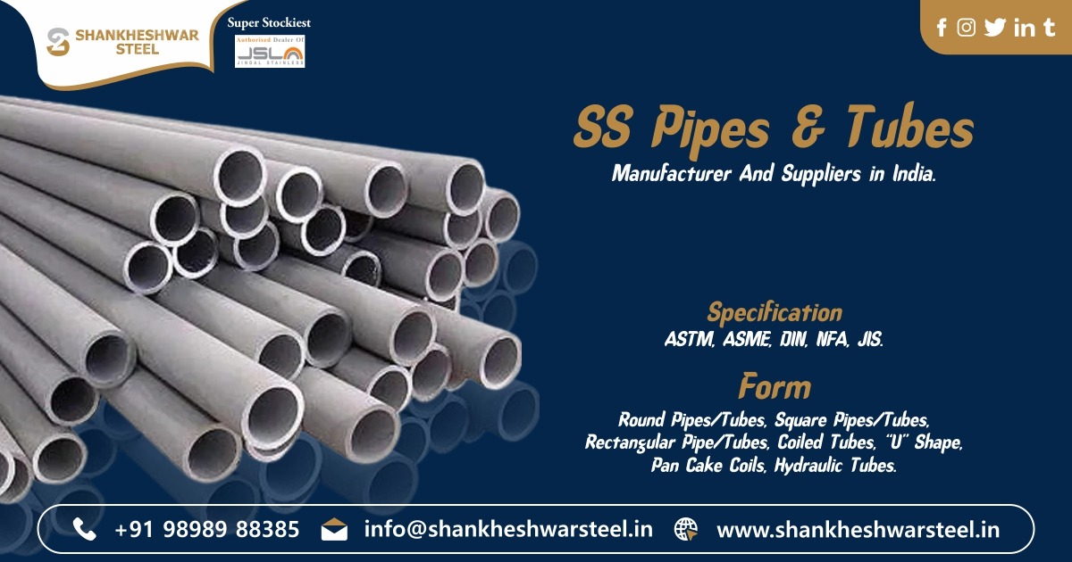 SS Pipes Manufacturer in Ahmedabad