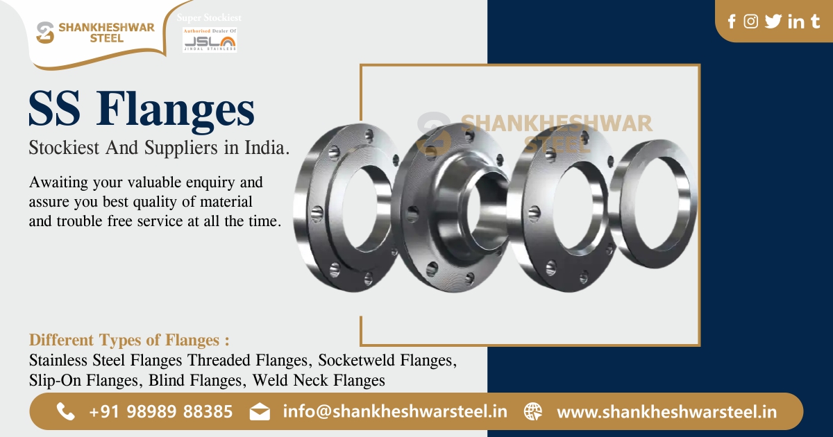 SS Flanges Stockiest & Suppliers in India