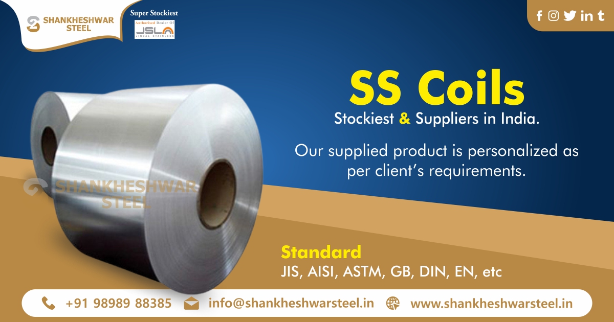 SS Coils Stockiest & Suppliers in India.