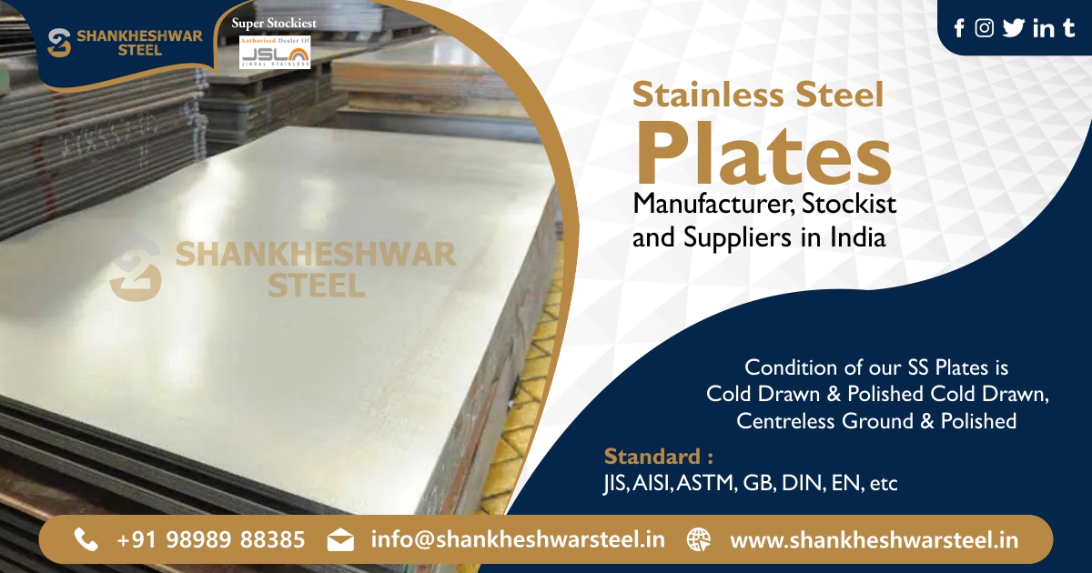 Stainless Steel Plates Manufacturer, Stockist, and Suppliers in India