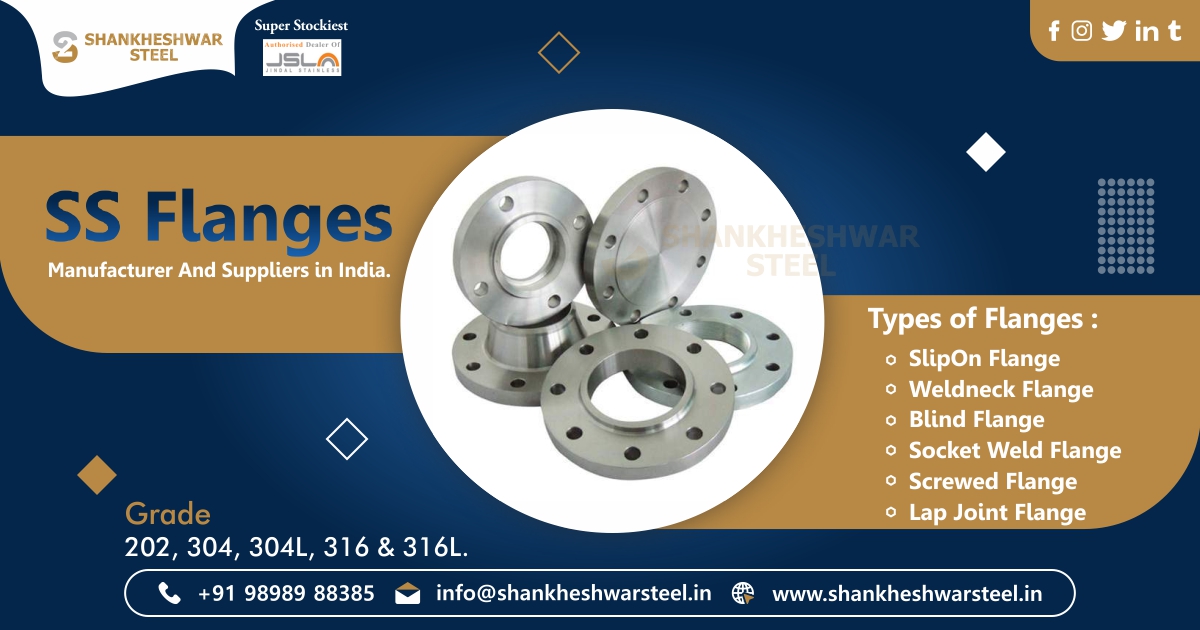 SS Flanges Manufacturer & Suppliers in India
