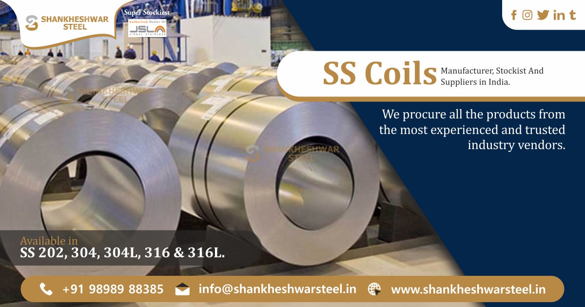 SS Coils Manufacturer, Stockist and Suppliers in India