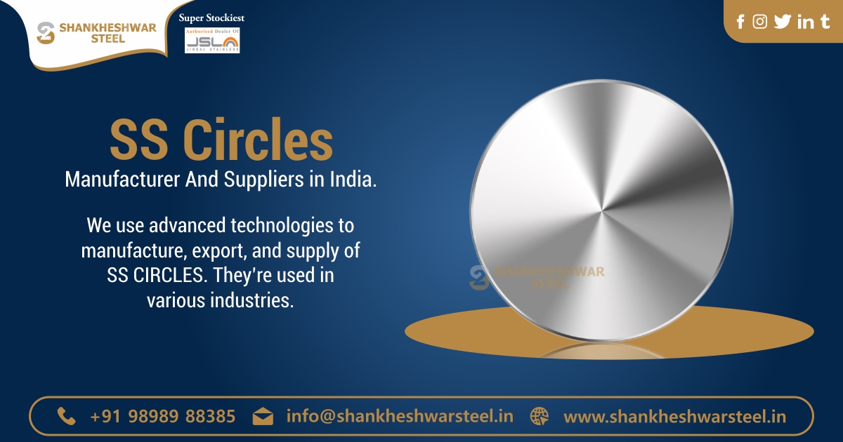 SS Circles Manufacturer and Suppliers in India