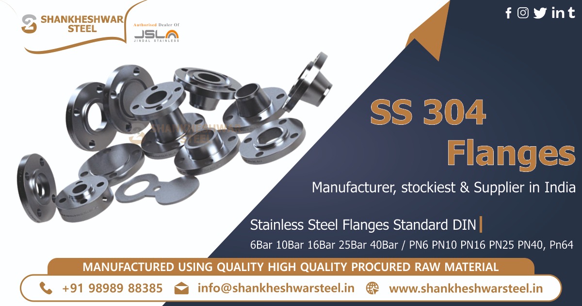 SS 304 Flanges Manufacturer & Supplier in India