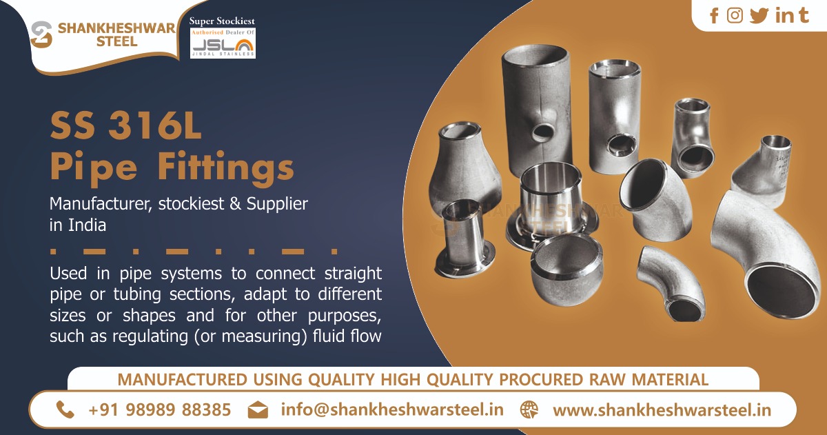 SS 316L Pipe & Fittings Supplier in Bhutan