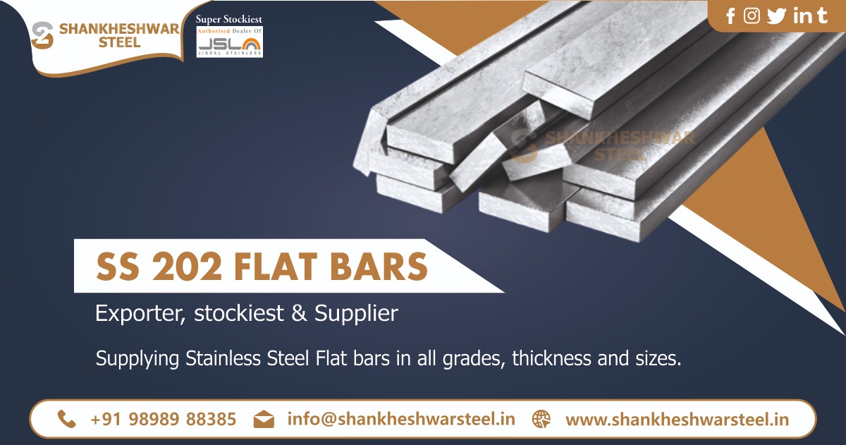 SS 202 Flat Bar Exporter in Tanzania