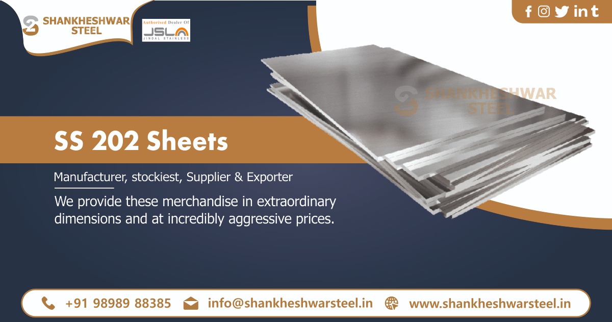 Stainless Steel 202 Sheets Exporter in Kenya