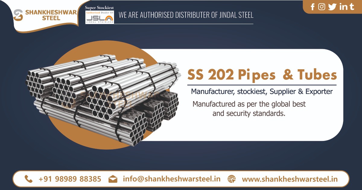 SS 202 Pipes & Tubes Exporter in Sri Lanka