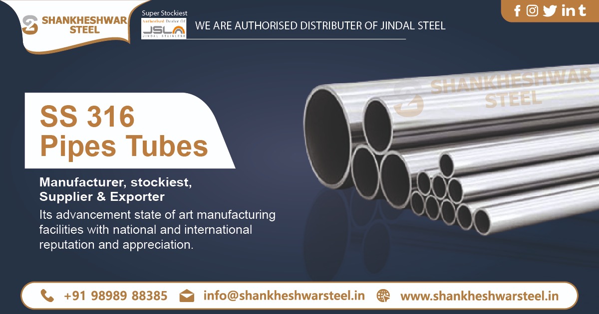 SS 316 Pipes & Tubes Exporter in Africa