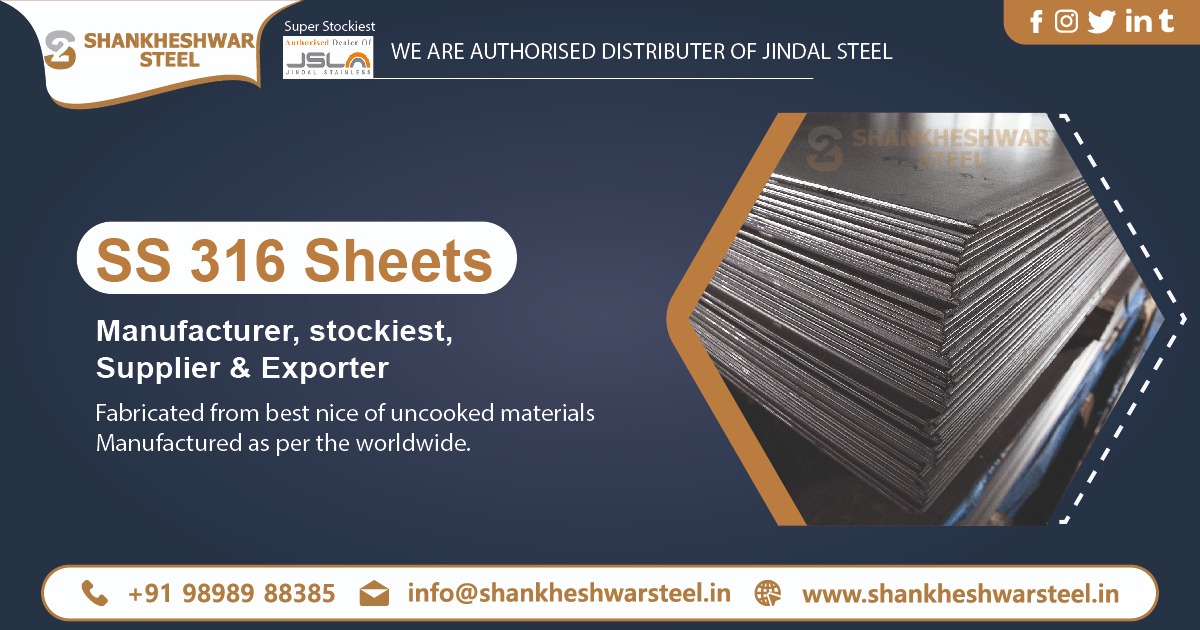 SS 316 Sheets Exporter in Africa