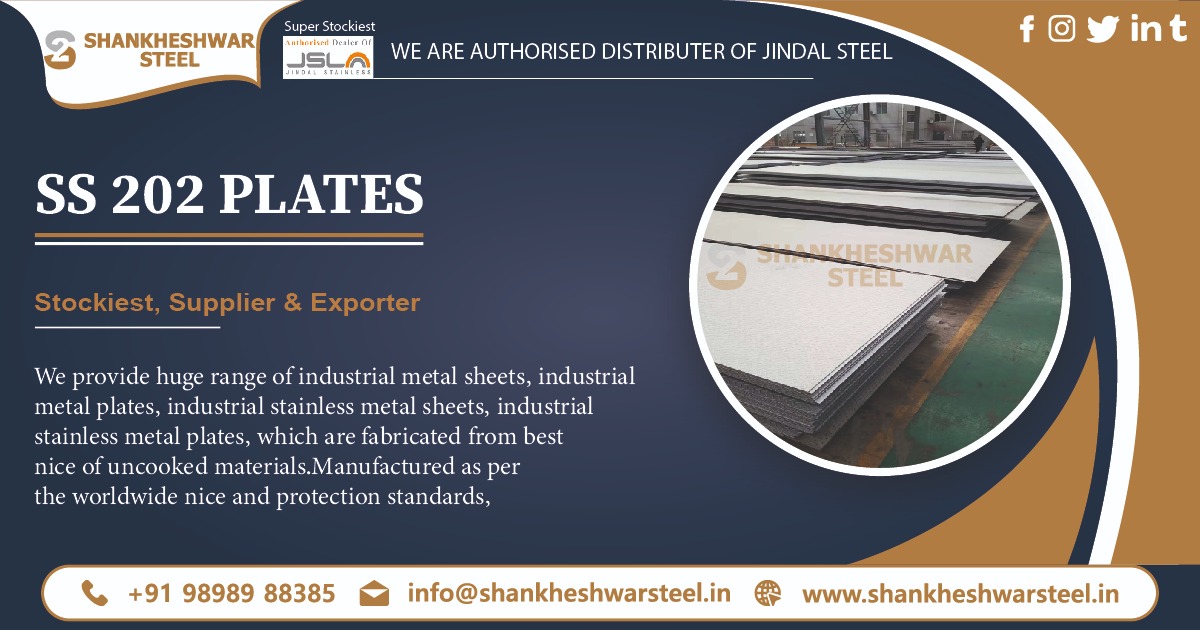 SS 202 Plates Exporter in UAE