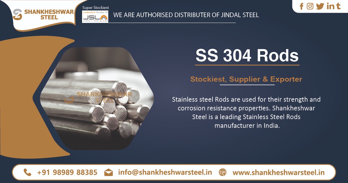 SS 304 Rods Exporter in Bhutan