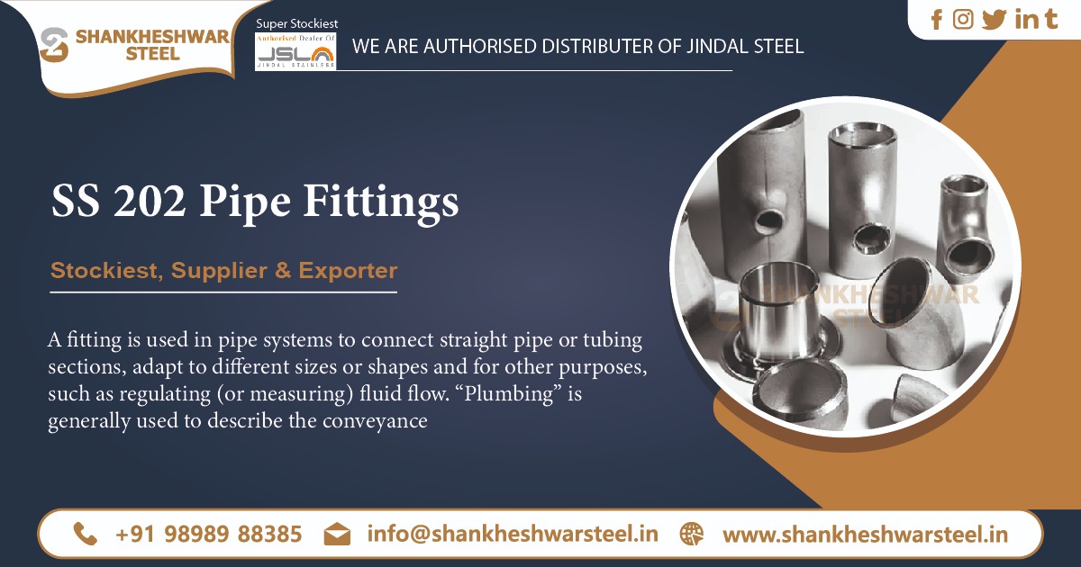 SS 202 Pipe Fittings Supplier in Nepal