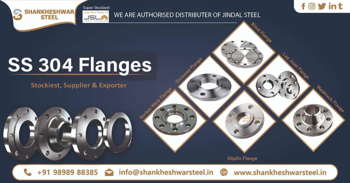Stainless Steel 304 Flanges Exporter in Nepal