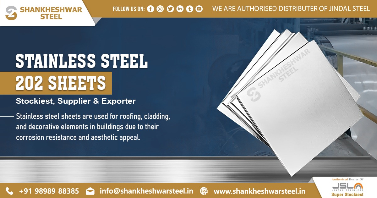 Exporter of SS 202 Sheets in Bangladesh