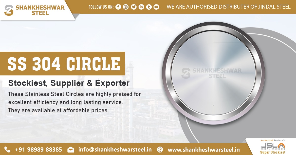 Exporter of SS 304 Circles in Bangladesh