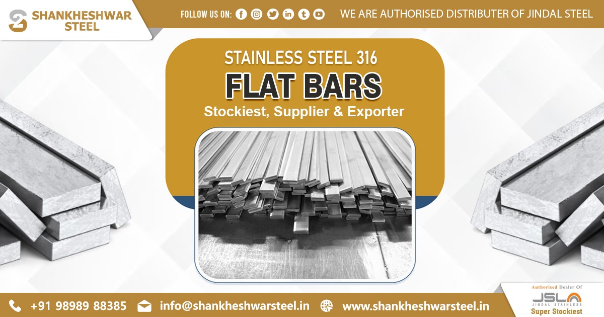 Exporter of SS 316 Flat Bars in Nepal