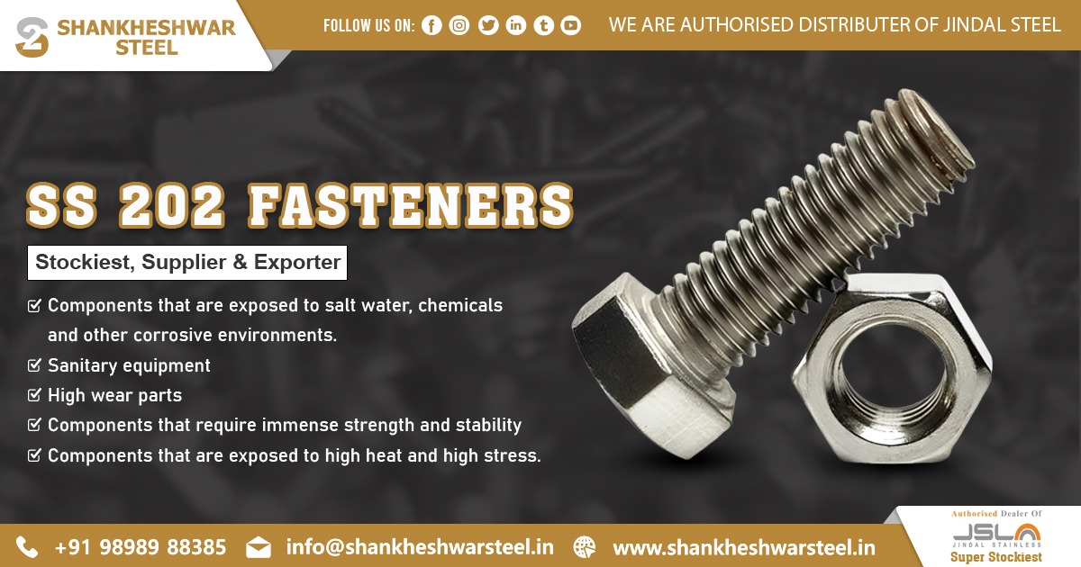Exporter of SS 202 Fasteners in Bangladesh