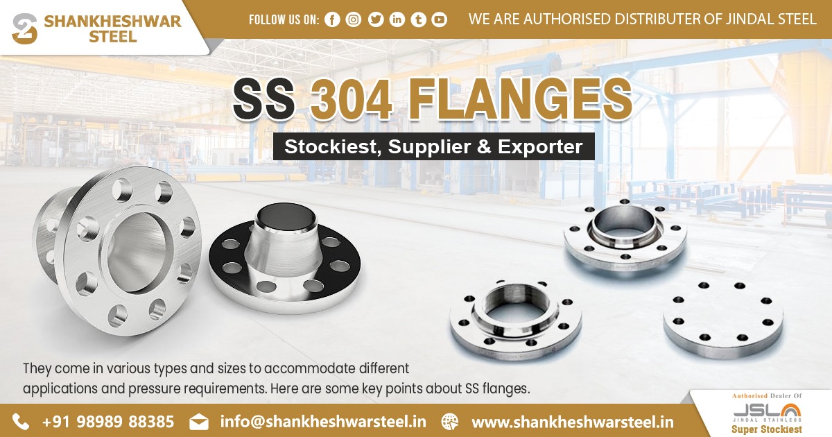 Exporter of SS 304 Flanges in UAE