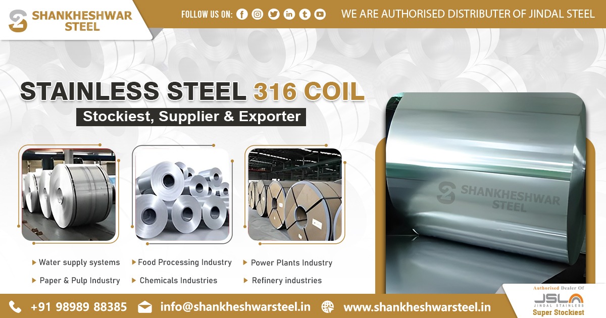 Supplier of SS 316 Coils in Kerala