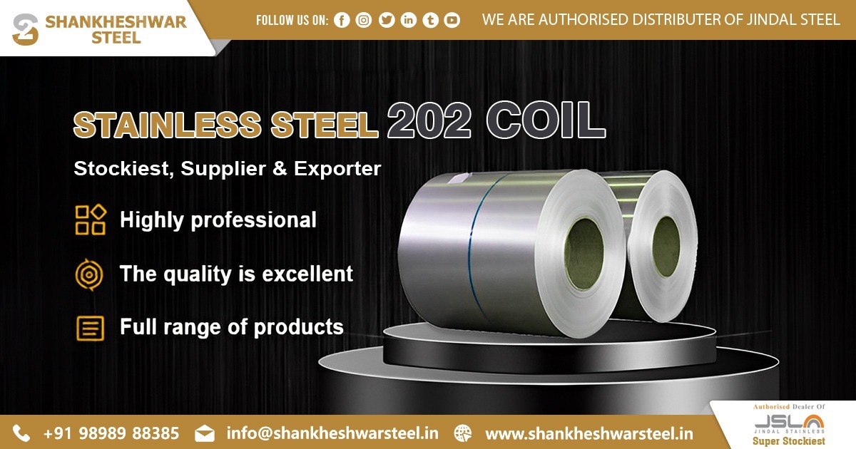 Exporter of Stainless Steel 202 Coils in UAE
