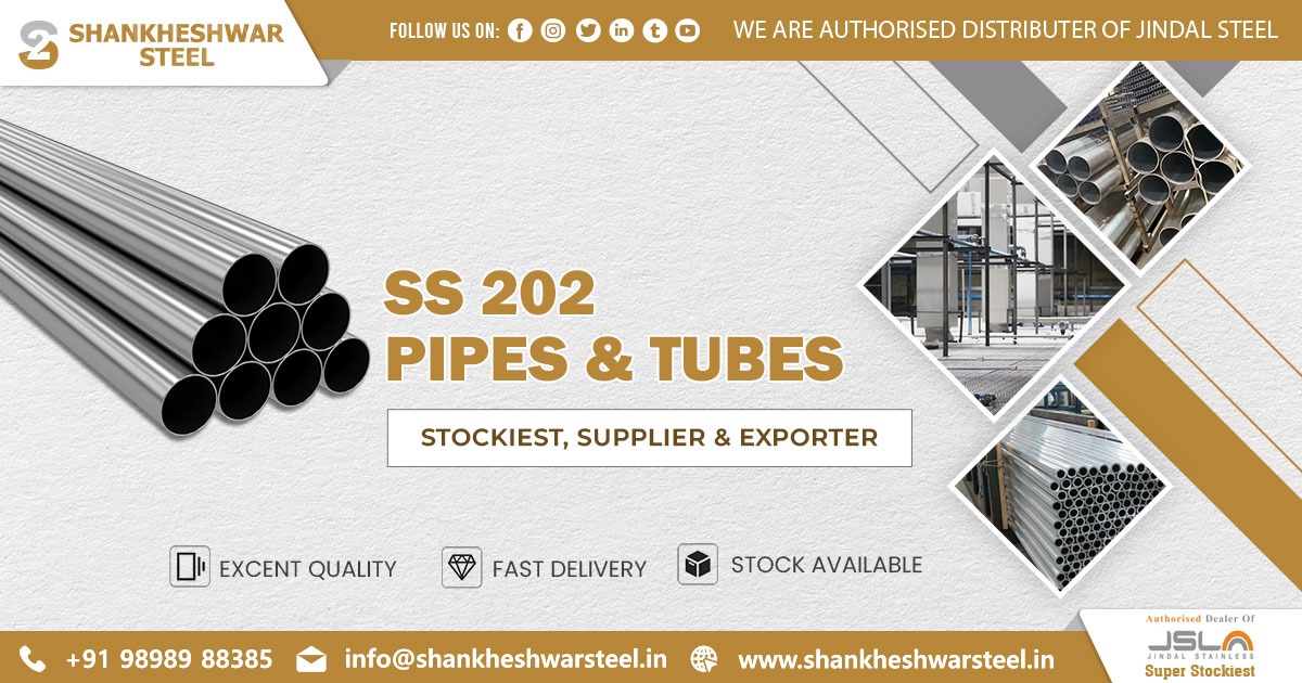 Exporter of Stainless Steel 202 Pipes and Tubes in Bangladesh