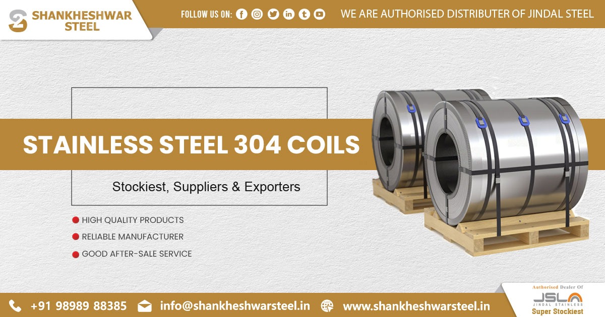 Exporter of Stainless Steel 304 Coil in Bangladesh