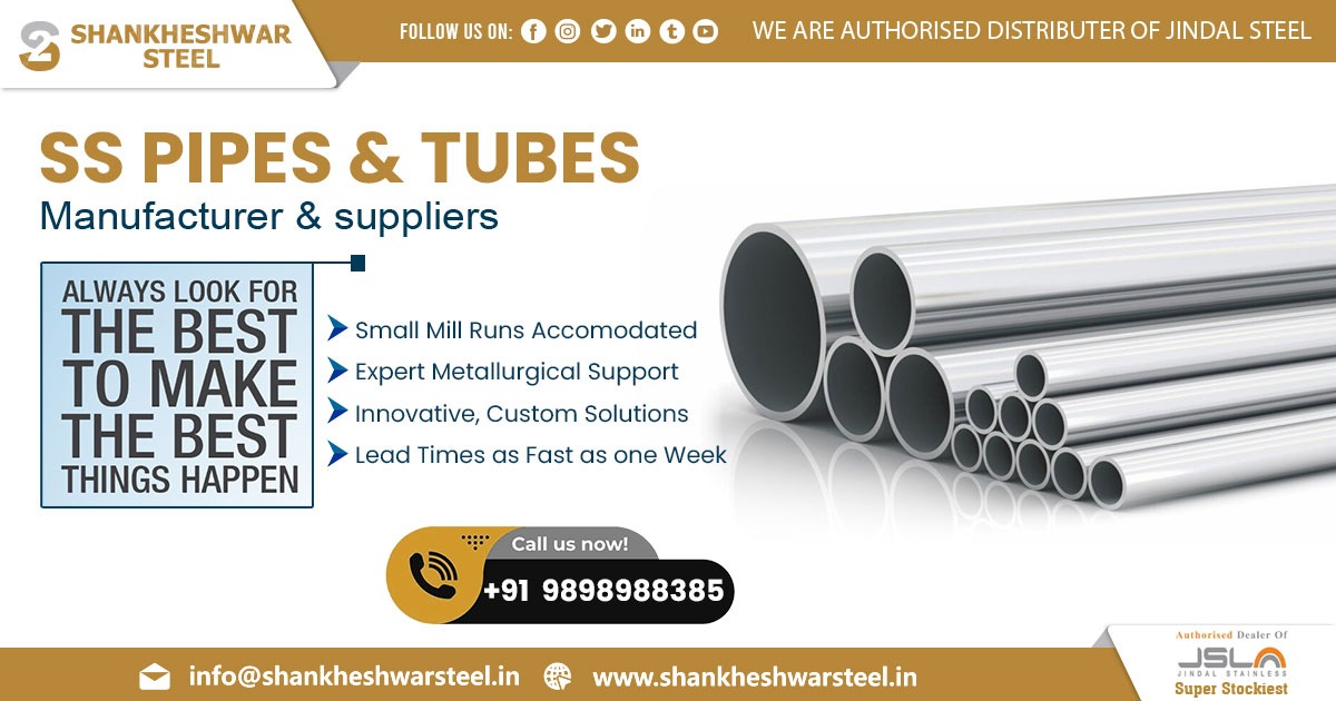 Exporter of SS Pipes and Tubes in Bhutan