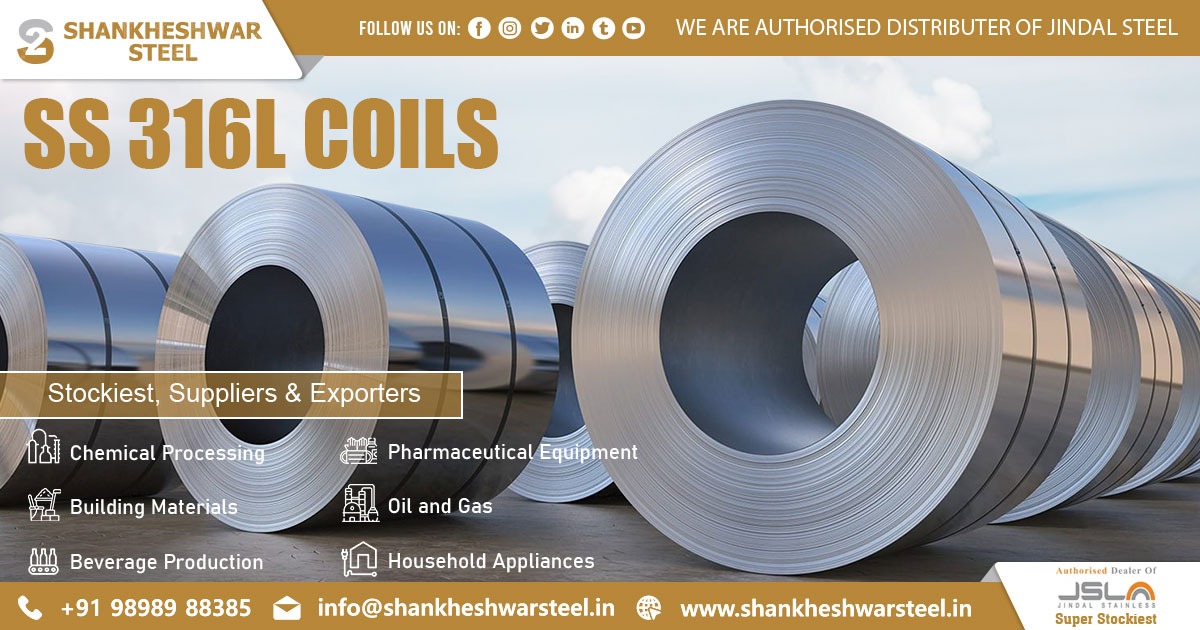 Exporter of Stainless Steel 316L Coil in Somalia