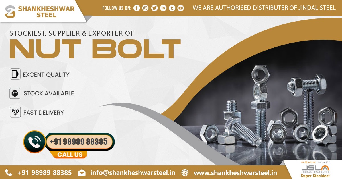 Exporter and Supplier of Nut Bolts
