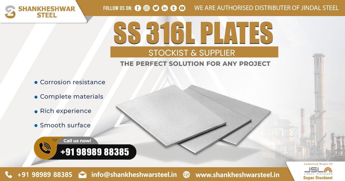 Supplier of Stainless Steel 316L Plates in Kenya