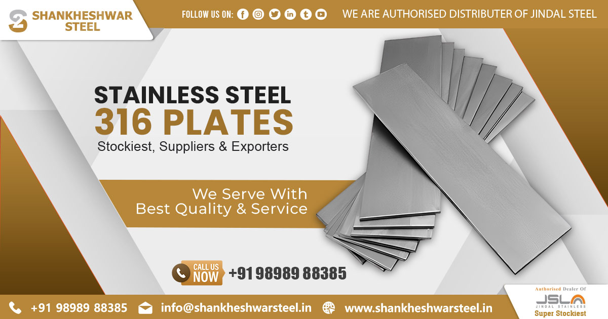 Exporter of 316L Stainless Steel Plates in Nigeria