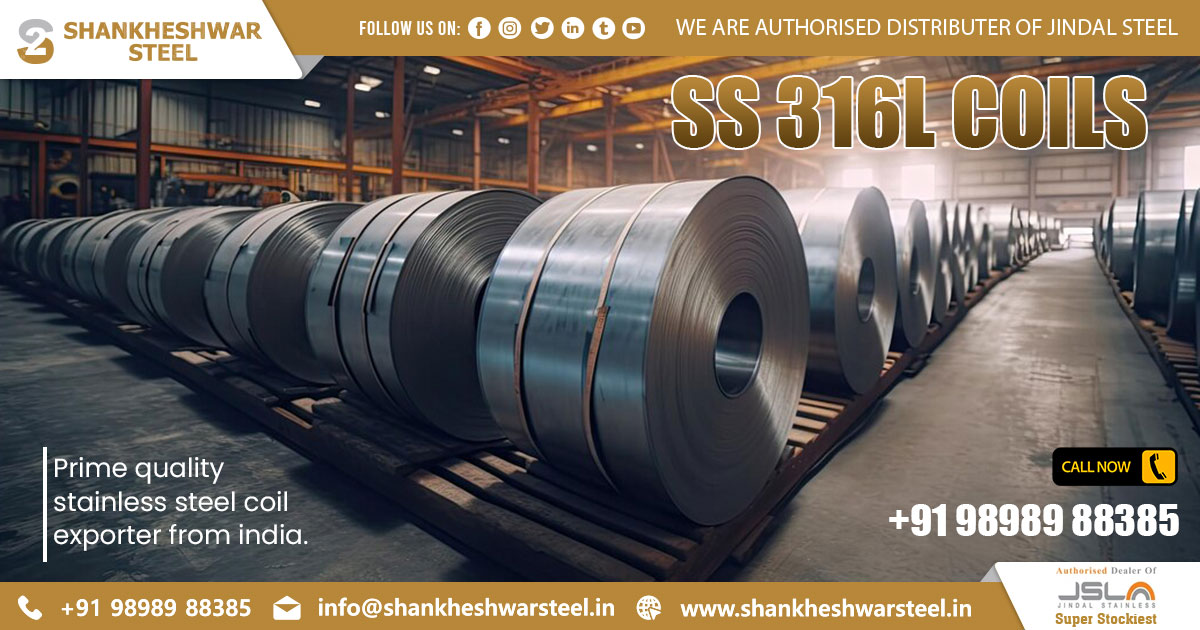 Exporter of Stainless Steel 316L Coils in Algeria