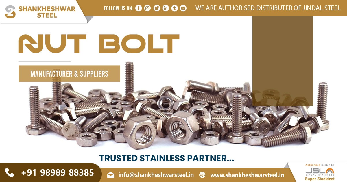 Exporter of SS Nuts Bolt in Uganda