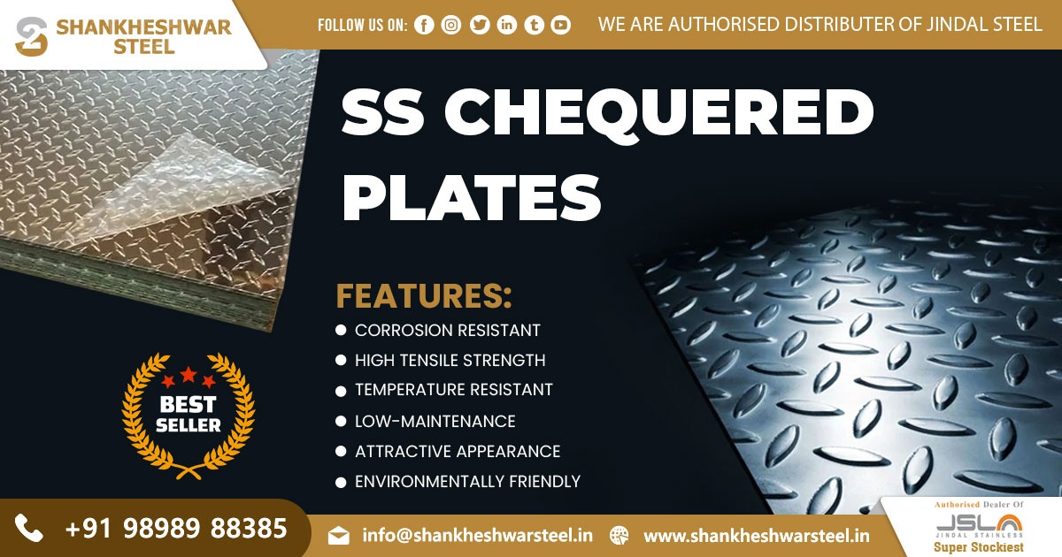 SS Chequered Plates Exporter in Sri Lanka