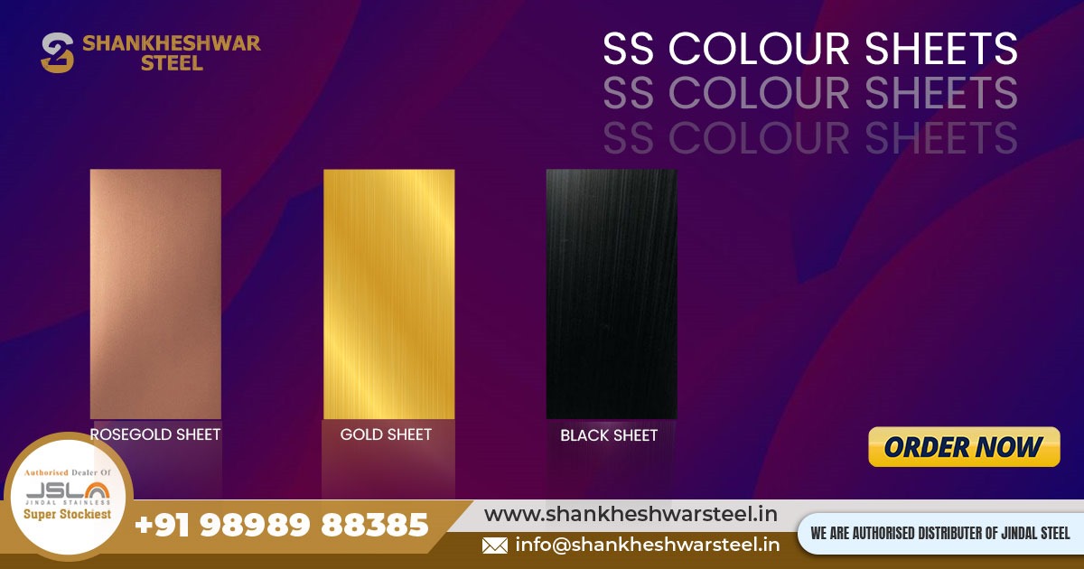 Stainless Steel Coloured Sheet Exporter in Kenya