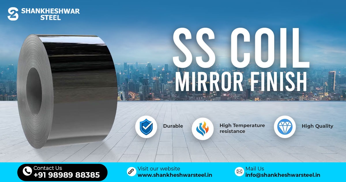Stainless Steel Mirror Finish Coils in Sri Lanka
