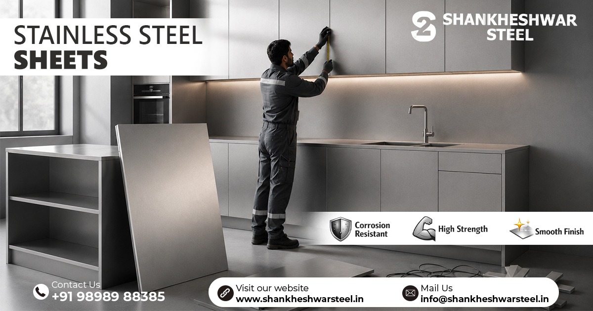 Stainless Steel Sheets Exporter In Libya by Shankheshwar Steel