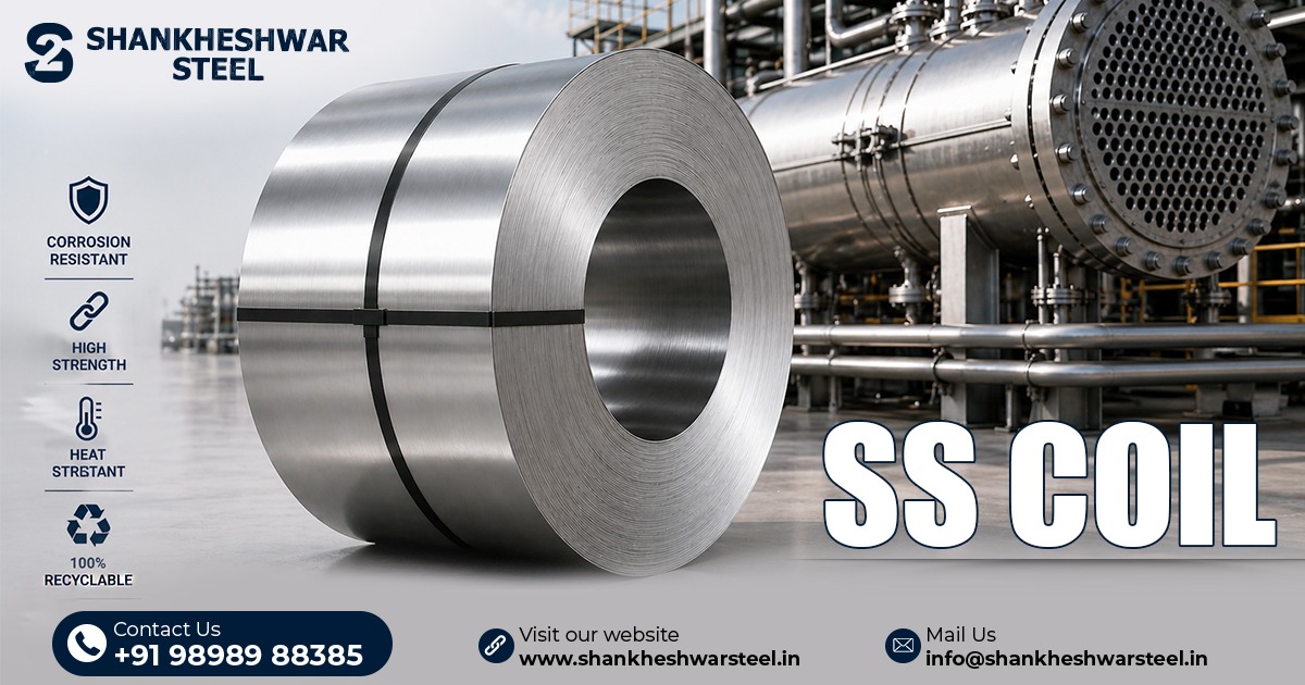 Stainless Steel Coils For Industrial Use in Ahmedabad