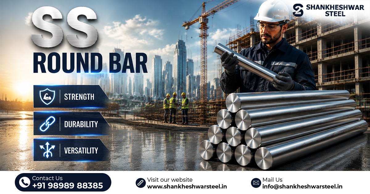 Stainless Steel Round Bar Exporter In Tunisia - Shankheshwar Steel