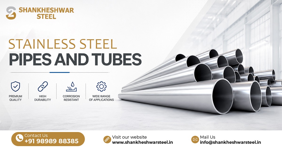 Stainless Steel Pipes And Tubes Manufacturer in Ahmedabad Gujarat – Shankheshwar Steel