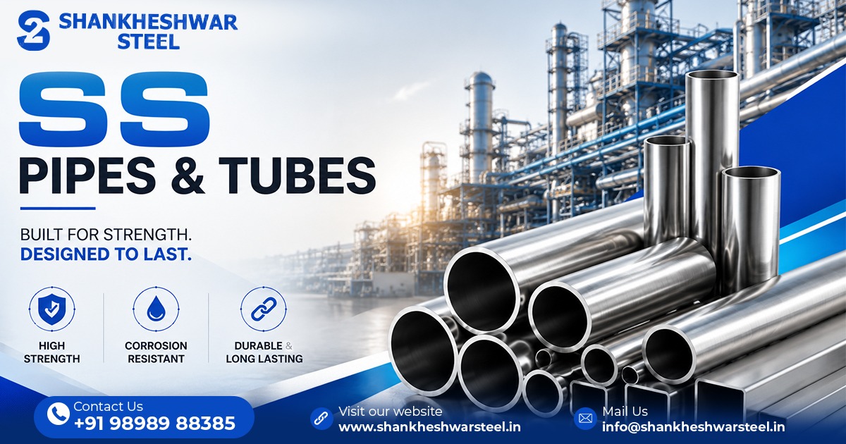 Shankheshwar Steel Stainless Steel Pipes and Tubes Manufacturer