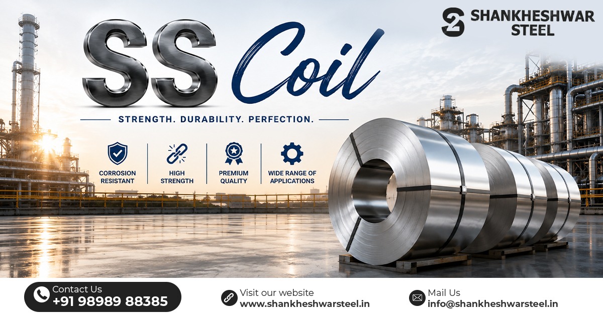 Stainless Steel Coil Suppliers In Tunisia | Shankheshwar Steel