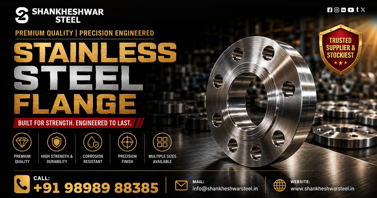 Premium SS Flanges Supplier in South Africa | Shankheshwar Steel