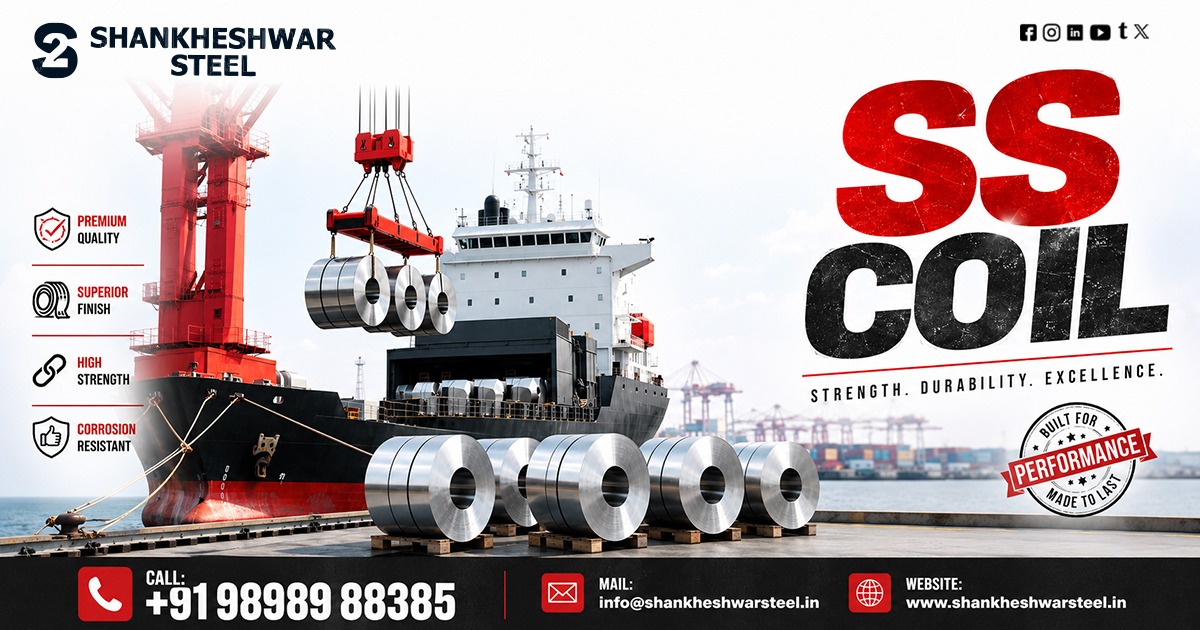 Leading SS Coil Exporter In Algeria | Shankheshwar Steel